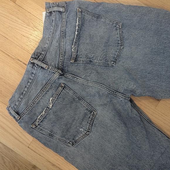 Agolde Distressed Blue Jeans - Picture 7 of 7